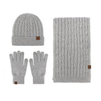 Hl8809 three-piece set light gray / One size fits all
