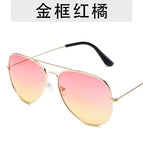 Gold frame red orange / As shown in the picture