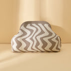 Wave pattern [khaki] / 30*22*9cm