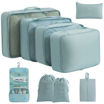Cross-border Travel Storage Bag Ten-piece Set Business Travel Storage Bag Large Capacity Storage Bag Waterproof Travel Storage Bag