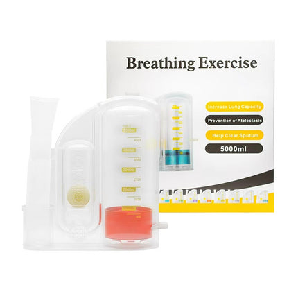 Breathing trainer three ball instrument student lung capacity trainer lung function exercise rehabilitation equipment physical measuring instrument