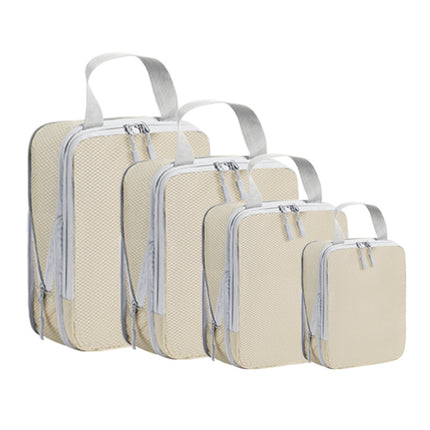 Travel Storage Bag Compression Bag Four-piece Set Travel Artifact Packaging Clothing Washing and Maternity Suitcase Organizing Bag