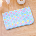 60*40cm / Sky Blue small five-star blanket