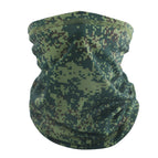 Russian camouflage (bird's eye scarf) / One size fits all