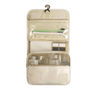 Twill toiletry bag beige