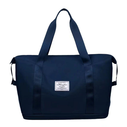 Travel Bag Women's Dry and Wet Separate Sports Shoulder Bag Foldable Storage Bag Gym Bag Men's Waterproof Luggage Bag