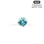 M0.9*5mm(cnc bowl holder) / Light sea blue