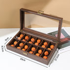 Wood Grain Leather 12 Gwen Play Storage Box