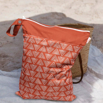 Cozy Natural Series Travel Seaside Vacation Yoga Swimming Storage Bag Dry and Wet Separation Waterproof Bag Wetbag