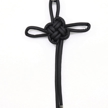 New Hand-woven Ruyi Knot Keychain Chinese Knot Car Bag Hanging Chain Accessories Keychain Hanging Ornaments