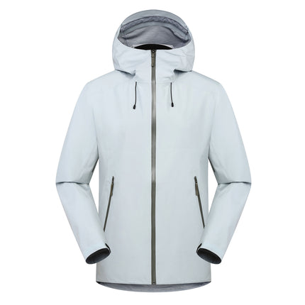 Taizhou Bird Lt Hardshell Waterproof Jacket with Rubberized Seams, Single-Layer Spring and Autumn Outdoor Mountaineering Clothing for Men and Women, Casual Jacket