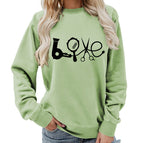 Olive green (black font) / S