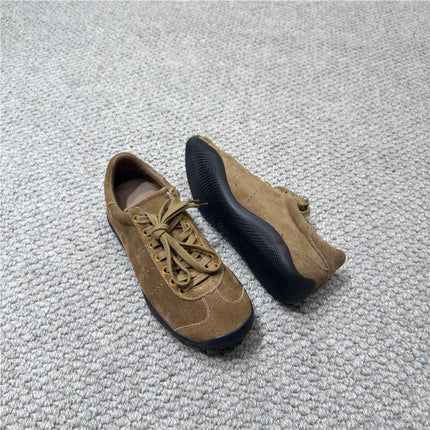 Women's Thick-Soled Casual Shoes 2025 Autumn New Comfortable Versatile Hiking Sneakers Board Shoes Agan Shoes