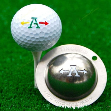 Golf ball scribing ball painting stainless steel variety of choice DIY tool 80 patterns optional