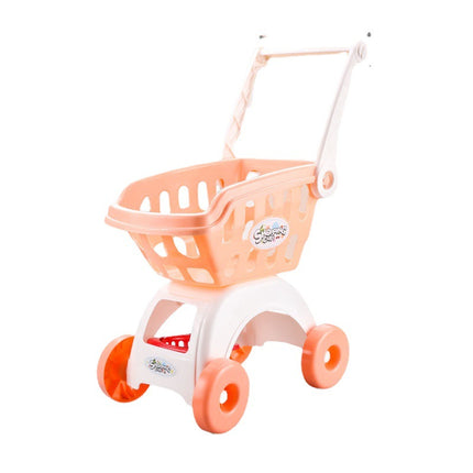 Wholesale Children's Shopping Cart Toy Baby Fruit Supermarket Trolley Boys' Girls Simulation Play-house Big Kitchen