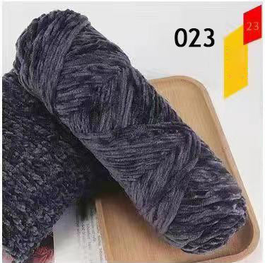 100g Chenille Velvet Thick Yarn Ball for Hats, Scarves, Sweaters, Crochet Shoes, DIY Knitting Materials, Hand Knitting