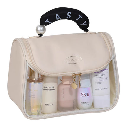 New Hook Toiletry Bag, High-End Portable Cosmetic Bag, Large-Capacity Hanging Storage Bag, Travel Handbag