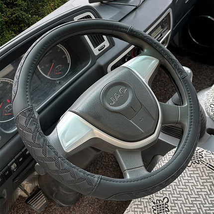 Steering Wheel Cover for Passenger Cars, Buses and Trucks, Non-Slip and Comfortable for All Seasons, Outer Diameter 39 40 41 42 45cm