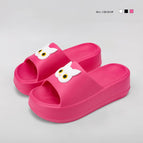9012-1 Rose Red Thick Bottom White Cat Drag / 36-37