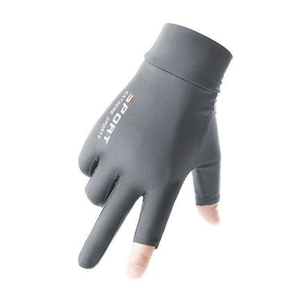 Summer Sun Protection Gloves, Ice Sleeves, Integrated Sun Protection Sleeves, Non-Slip, Breathable, Touch Screen, Outdoor Fishing, Cycling, Driving and Commuting