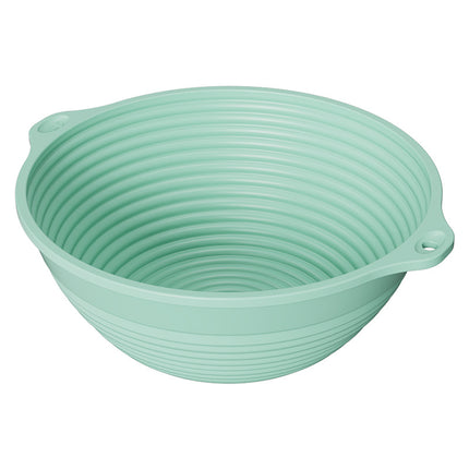 Silicone Fermentation Basket Household Oven Baking Dough Fermentation Bowl Folding High Temperature Resistant Large Capacity Bread Fermentation Basket