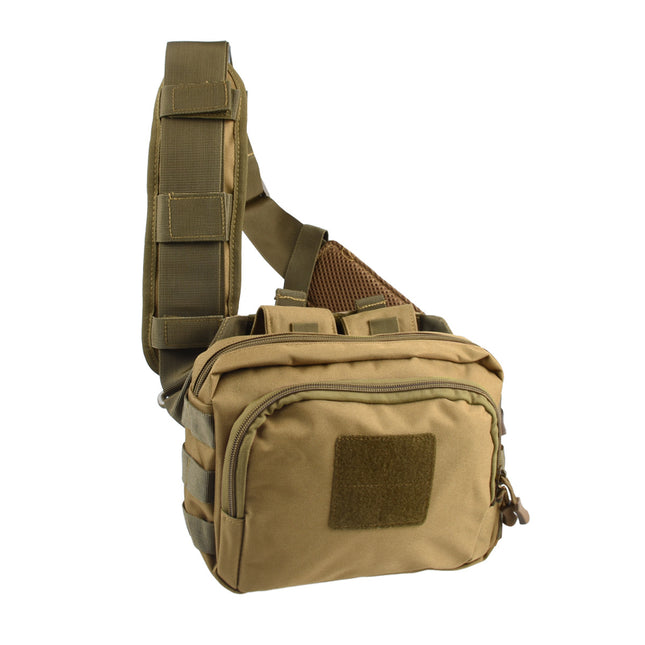 Outdoor Multifunctional Tactical Crossbody Bag, Sports Shoulder Bag, Water-Repellent Military Fan Multifunctional Magazine Pistol Storage Bag
