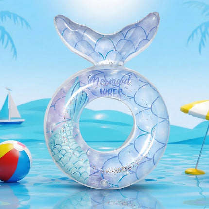 2026 New Model Children's Swimming Ring, Inflatable Thickened Swim Ring for Babies and Kids, Boys and Girls Water Park Underarm Float Ring