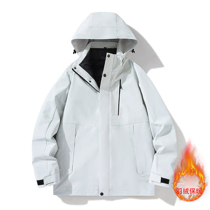 Winter Outdoor Three-In-One Jacket Women's 2025 New down Liner Outdoor Mountaineering Windproof and Waterproof Jacket