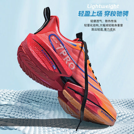 Red Rabbit 7pro Running Shoes Boys Full Palm Shock Absorption Body Test for Big Kids sneaker Students Special Carbon Plate Children's Running Shoes