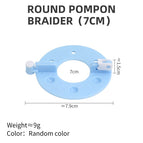 7cm, random colors (take two to get a pair)