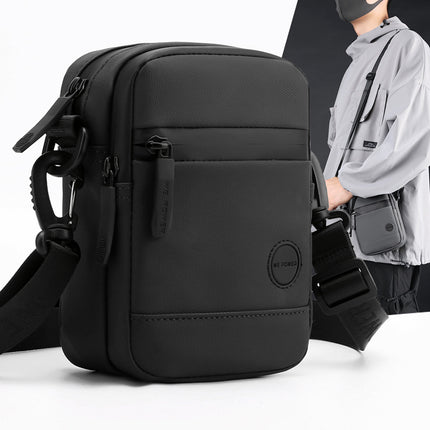 WEPOWER new men's messenger bag small bag male mini single shoulder bag mobile phone multi-function pocket bag