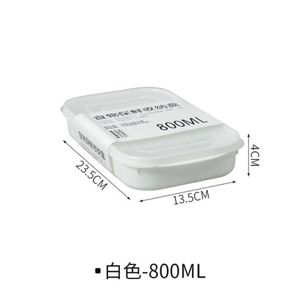 Fresh-keeping box food grade refrigerator special wholesale transparent plastic with lid fruit fresh-keeping frozen sealed food box
