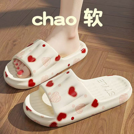 Deodorant Men's Slippers Summer Bathroom Couple Home Indoor and Outdoor Wear Bathing Non-Slip Wear-Resistant Slippers Women's Slippers