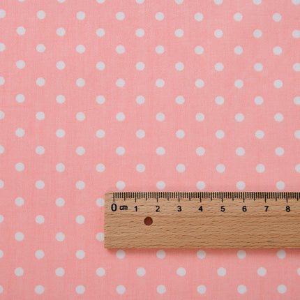 160cm Wide 40-Count Pure Cotton Fabric Baby Bed Sheets Fabric Twill Cotton Handmade DIY Colorful Water Jade Polka Dots