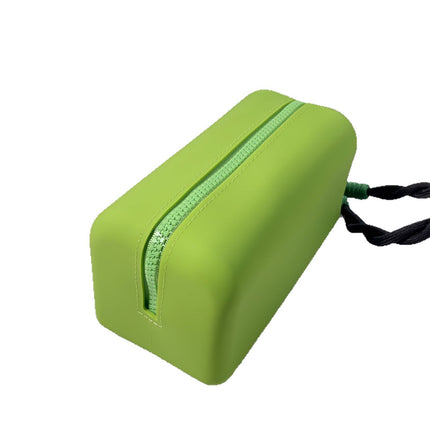 Ready-Made Silicone Cosmetic Bag, Waterproof and Dustproof Storage Bag, Large-Capacity Travel Silicone Cosmetic Bag, Foldable and Easy to Clean