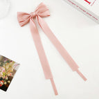 Large and small ribbon style pink