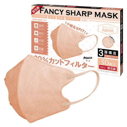 Mask for Women with Good Looks 3D Stereo Disposable Stereo Colorfulful Banana Same Style Sun Protection Breathable Dopamine Colorful Mask