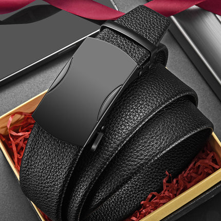 Belt wholesale running volume men's business automatic buckle belt men's belt foreign trade explosions belt factory direct sales