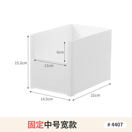 Cabinet Storage Box Snacks Sundries Pot Storage Household Organizing Box Kitchen Drawer Desktop Right Angle Storage Box