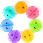 2-compartment pill box