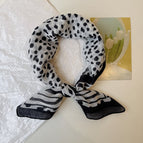 Didi answer leopard print black / 58x58cm