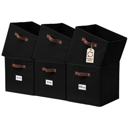 Amazon Lidless Storage Box Fabric Storage Box Foldable Large Drawer Storage Box Toy Storage Box