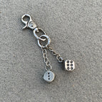 Ch buckle + 18mm ring [skull dice + gun color dice]