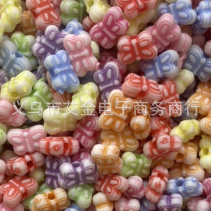 Plastic Washed Marine Series Shell Starfish Small Fish Kids Toy Beaded Bracelet Necklace Beaded Accessories Wholesale