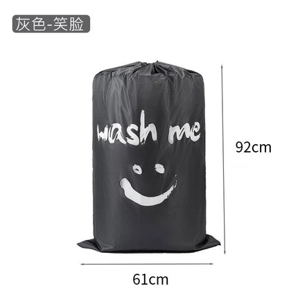 Cross-Border Storage Laundry Bag Waterproof Oxford Cloth Portable Travel Storage Bag Moving Drawstring Drawstring Dirty Clothes Bag