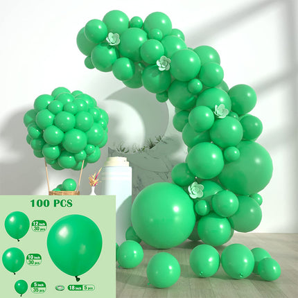 Cross-Border Amazon Macaron Solid Color Balloon Package Wedding Birthday Arrangement Balloon Party Solid Color Matte Set