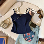 Navy blue / free size 80-120