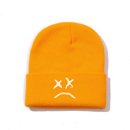 Europe and the United States Lil Peep peripheral hat wool knit hat cold warm hat wholesale