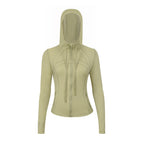 Fragrant green df hooded jacket / 2/s code