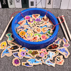 51 fish + 3 fishing rods [exquisite flat bucket]